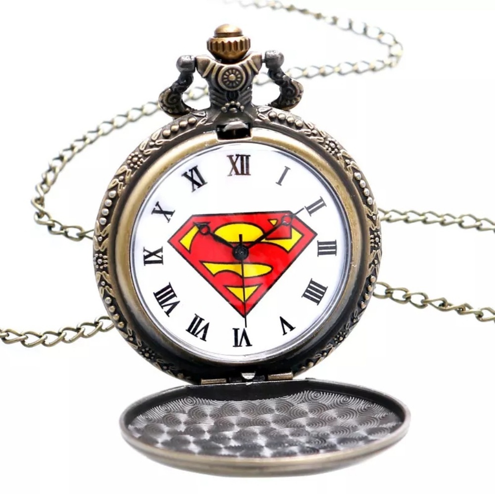 ❤💋🆕️LAST ONE*Superman antique bronze watch - Picture 2 of 4
